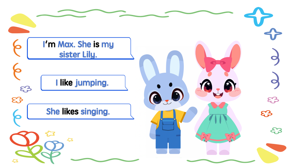 Max introducing the lesson